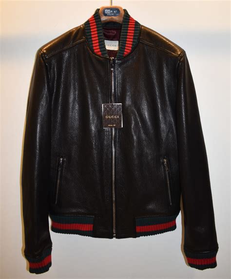 fake gucci leather jacket|Gucci jacket legit check.